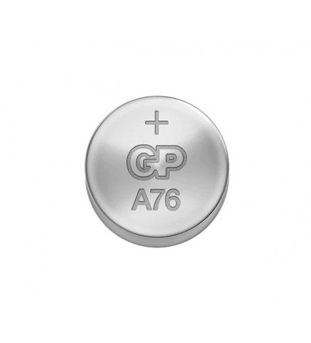 GP超霸 遊戲機用鈕型電池 A76, LR44 - 10粒獨立咭裝 - GPPBAA76F012