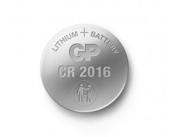 GP超霸 計數機及電腦用鈕型電池 CR2016 - 5粒獨立咭裝 - GPPBL2016007