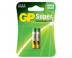 超霸電池 GP 超強鹼性 Super 4A 2粒咭裝 - GPPCA025A001