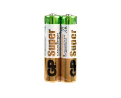 超霸電池 GP 超強鹼性 Super 3A 2粒收縮裝 - GPPCA24AS004