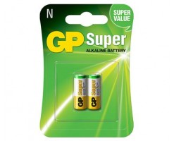 超霸電池 GP 超強鹼性 Super N SIZE 2粒咭裝  - GPPCA910A002