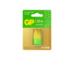 超霸電池 GP 特強鹼性 Ultra 9V 1粒咭裝 - GPPVA9VAU033