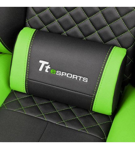 Thermaltake 曜越科技 Tt eSports GT Fit 100 人體工學電競椅 - 黑綠色 - GT FIT 100 (Black+RED/BLUE)