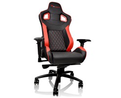 Thermaltake Tt eSports GT Fit 100 Ergonomic Gaming Chair - Black+Red - GT FIT 100 (Black+RED/BLUE)