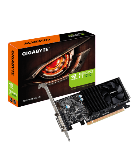 技嘉 GIGABYTE GeForce® GT 1030 薄型 2G/顯示卡 - GV-N1030D5-2GL