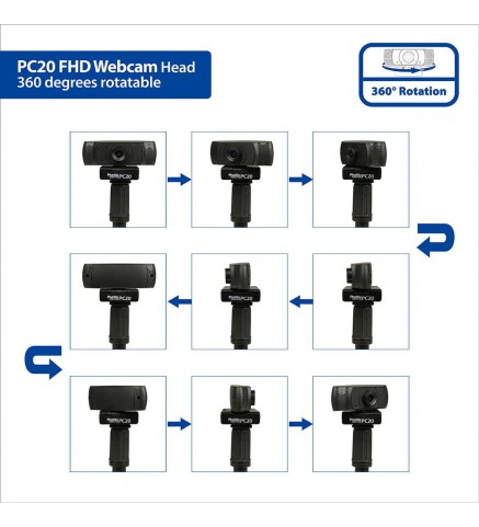 Phottix - PC20 Full HD Webcam 全高清廣角視像鏡頭 - HD PC20