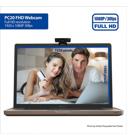 Phottix - PC20 Full HD Webcam 全高清廣角視像鏡頭 - HD PC20