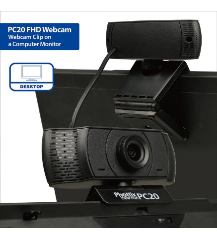 Phottix - PC20 Full HD Webcam 全高清廣角視像鏡頭 - HD PC20