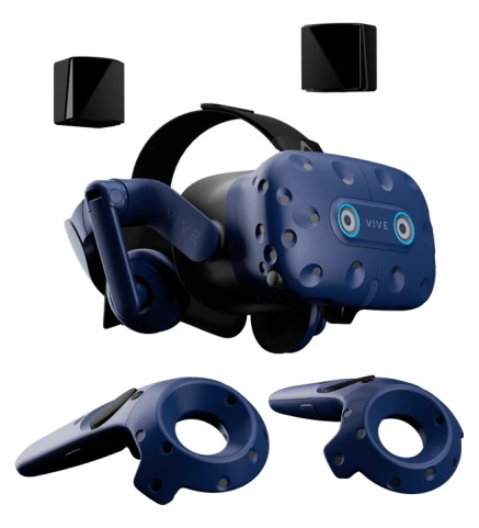 HTC宏達電 VIVE Pro Eye 系列 VR虛擬實境穿戴裝置 (藍色) - HTC VIVE Pro EYE