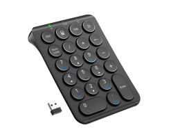 iClever Portable wireless 2.4G numeric keypad (black) - IC-KP09黑色/白色 2.4G