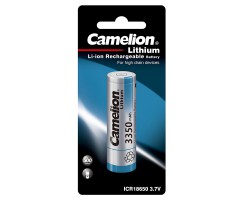 Camelion - 18650 鋰離子充電池 3350mAh - ICR18650-3350MAH ( 平頭 )