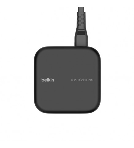 BELKIN貝爾金 Connect USB-C 6 合 1 核心 GaN 擴展基座 130W - INC018VFBK