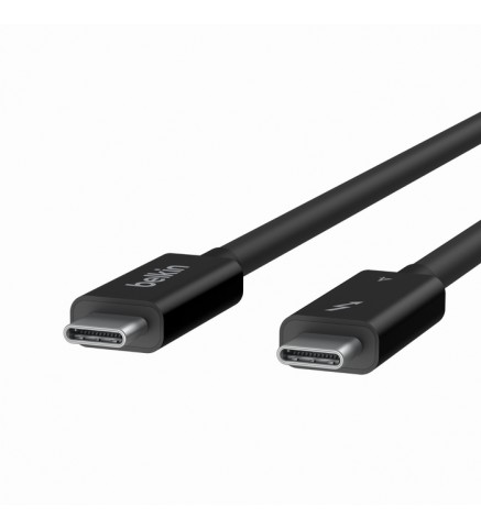 BELKIN貝爾金 - Connect Thunderbolt 4 連接線 (Active , USB-C Type-C, 100W / 2 米) - INZ002BT2MBK