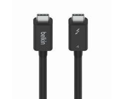 BELKIN貝爾金 - Connect Thunderbolt 4 連接線 (Active , USB-C Type-C, 100W / 2 米) - INZ002BT2MBK