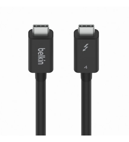 BELKIN貝爾金 - Connect Thunderbolt 4 連接線 (Active , USB-C Type-C, 100W / 2 米) - INZ002BT2MBK