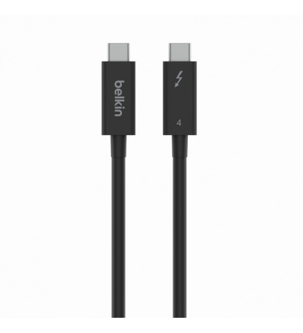 BELKIN貝爾金 - Connect Thunderbolt 4 連接線 (Active , USB-C Type-C, 100W / 2 米) - INZ002BT2MBK