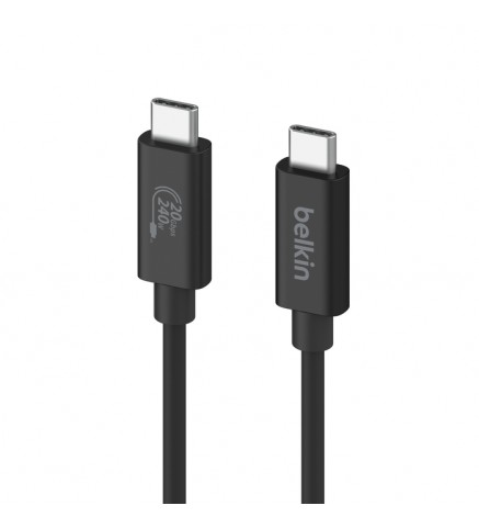 BELKIN貝爾金 - Connect USB4 線纜，240W + 20Gbps - INZ004BT2MBK