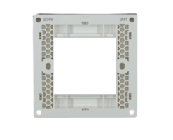 FYM-1位安裝框（50X50mm）(白色)-空白面板/安裝框-頌雅系列-JM1