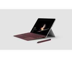 Microsoft 微軟Surface Go簽名式保護套-勃根地酒红色 鍵盤，繁體中文 - KCT-00058