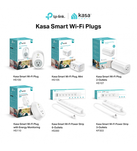 TP-Link Kasa智慧型Wi-Fi 電源延長線 (3個獨立插座) - KP303
