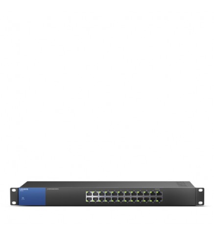 LinkSys 24埠非網管千兆網絡交換機/交換器 - LGS124-AP