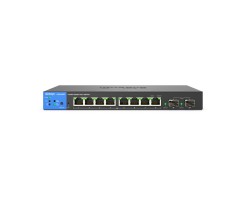 LinkSys 8 埠託管千兆 PoE+ 交換機，附 2 個 1G SFP 上行鏈路 110W TAA 相容/交換器 - LGS310MPC-EU