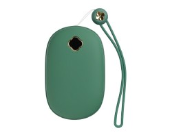 TECHGEAR 四葉草 多功能二合㇐暖手充電寶 - 綠色 - LLD-W02GR