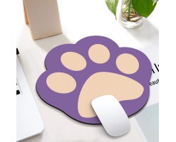TECHGEAR 寵物掌印 PVC 滑鼠墊（紫色） - LM25235-PU