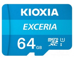 鎧俠EXCERIA microSD 記憶卡 64GB 附適配器 - LMEX1L064GG2 w/apater