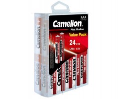Camelion - AAA高能鹼性電池 (24粒, 硬盒裝) - LR03-PBH24