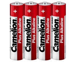 Camelion - AAA high-energy alkaline batteries (4 pcs,Plastic film packaging) - LR03-SP4A