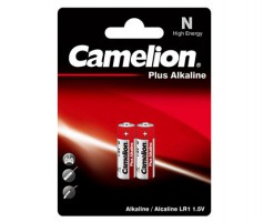 Camelion - LR1 1.5V N type 鹼性電池 (2粒 , 咭裝) - LR1-BP2