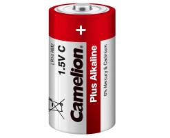 Camelion - C 號高能鹼性電池 (2粒, 咭裝) - LR14-BP2