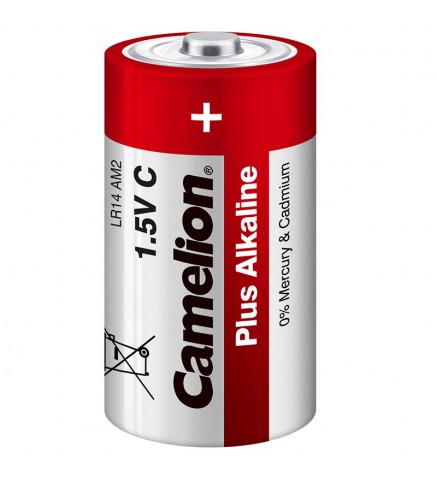 Camelion - C 號高能鹼性電池 (2粒, 索裝) - LR14-SP2