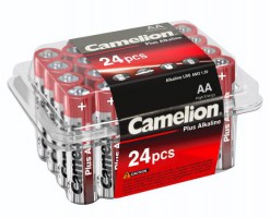 Camelion - AA高能鹼性電池 (24粒, 軟盒裝) - LR6-PB24