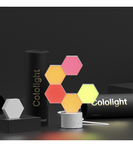 LifeSmart雲起 ColoLight Pro Gift Box (6-pack) - 智能量子燈套裝連Pro版控制器 6件裝 - LS166A6