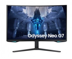 Samsung三星 32" Odyssey Neo G7 Mini-LED 曲面電競顯示器 (165Hz) - LS32BG750NCXXK/EP