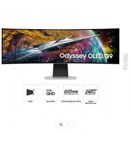 Samsung三星 49" Odyssey OLED G9 曲面電競顯示器 (240Hz) - LS49CG954SCXXK/EP