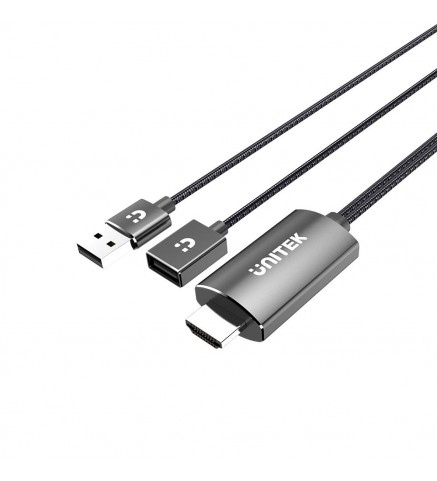 UNITEK優越者 - 適用於 iOS 和 Android 的帶藍牙的移動至 HDMI 顯示電纜 - M1104A