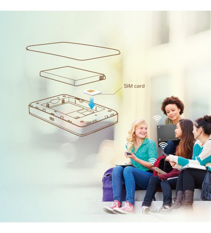 TP-Link 4G 進階版LTE 行動Wi-Fi分享器 - M7350-V4