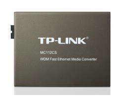TP-Link WDM 快速乙太網路媒體轉換器 - MC112CS