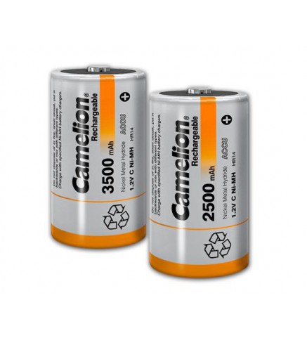 Camelion - C-3500mAH 鎳氫充電池 (2粒) - NH-C3500BP2
