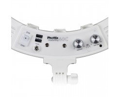 Phottix - NUADA RING 60 Ring LED Video Light (Lamp feet included) - NUADA RING 60C 環形 LED 燈 ( 附送搖控 及燈腳 )