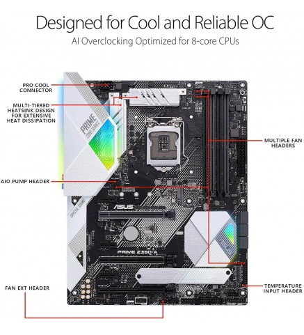 ASUS 華碩Intel LGA 1151 ATX 主機板 - PRIME Z390-A