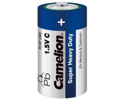 Camelion - C-size high-energy carbon battery (2 pcs, new pack) - R14P-SP2B