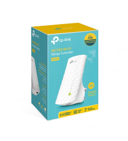 TP-Link AC750 Wi-Fi 範圍擴展器 - RE200