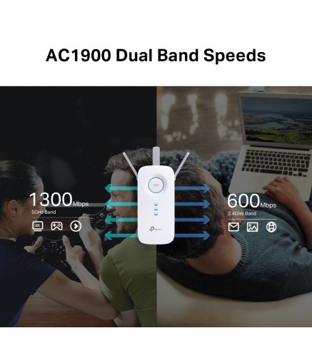 TP-Link AC1900 Wi-Fi 範圍擴展器 - RE550