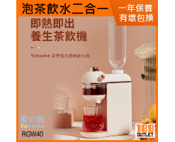Japan Yohome Tea Thinking Retro Instant Hot Water Dispenser - RG-W40 - 4897107660963