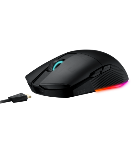 ASUS 華碩 ROG Pugio II 雙手通用、輕量無線電競滑鼠 - ROG PUGIO II wireless