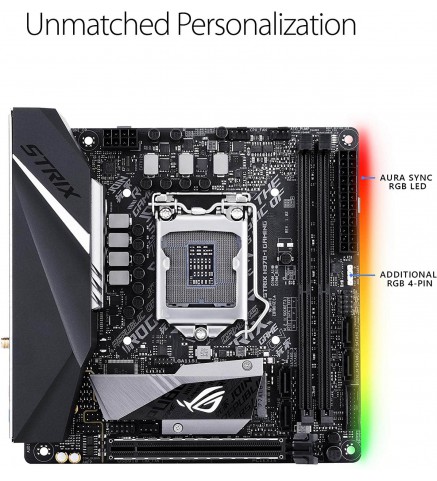 ASUS 華碩Intel H370 mini-ITX 電競主板/ 主機板 - ROG STRIX H370-I GAMING